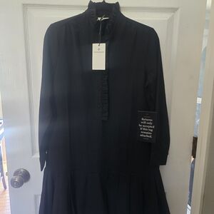 Tuckernuck Black Long Sleeve Dress